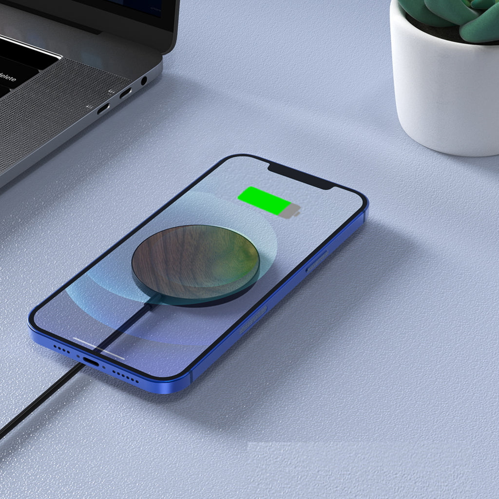 MAGLuxe Magnetic Wireless Charger Wanut
