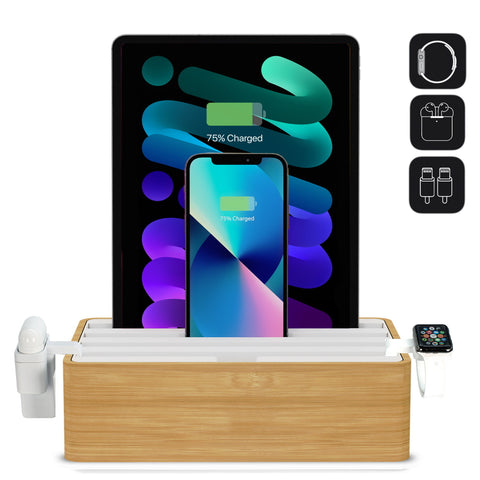 ALLDOCK Classic Bamboo & White Package